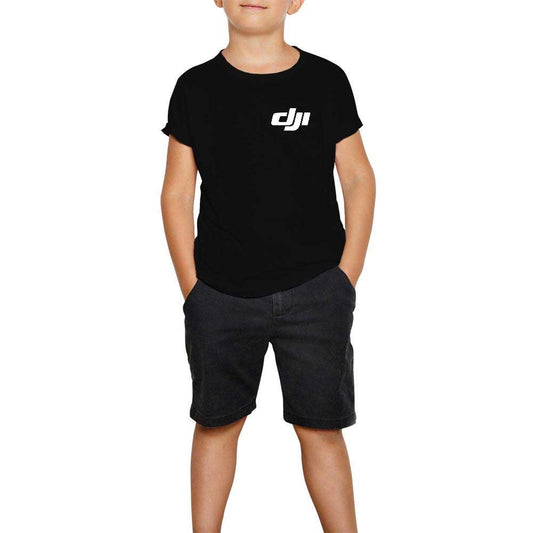 DJI Mini Siyah Çocuk Tişört