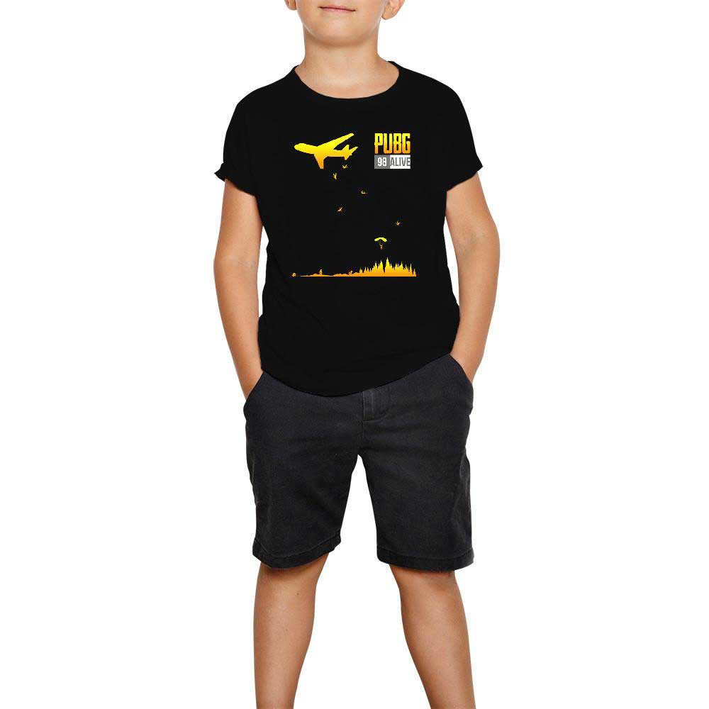 PUBG 98 Alive Siyah Çocuk Tişört