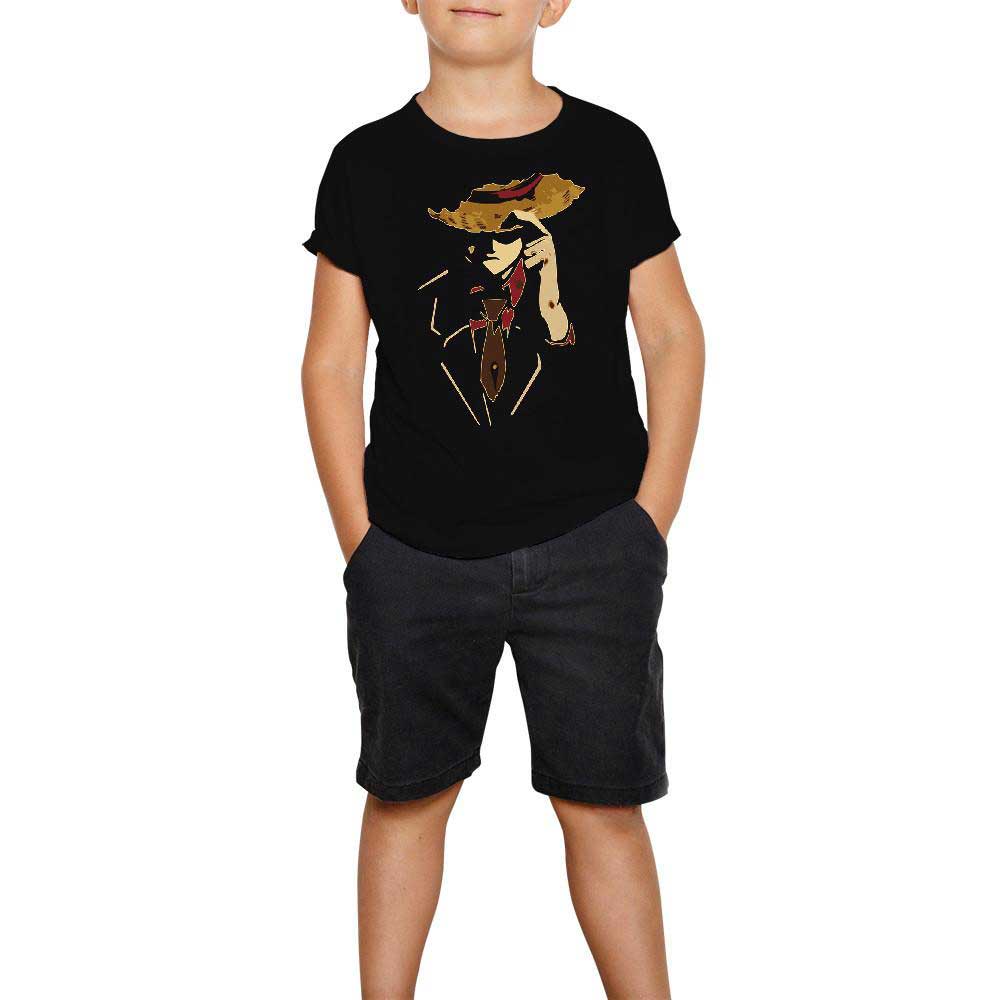 One Piece Monkey D Luffy Siyah Çocuk Tişört