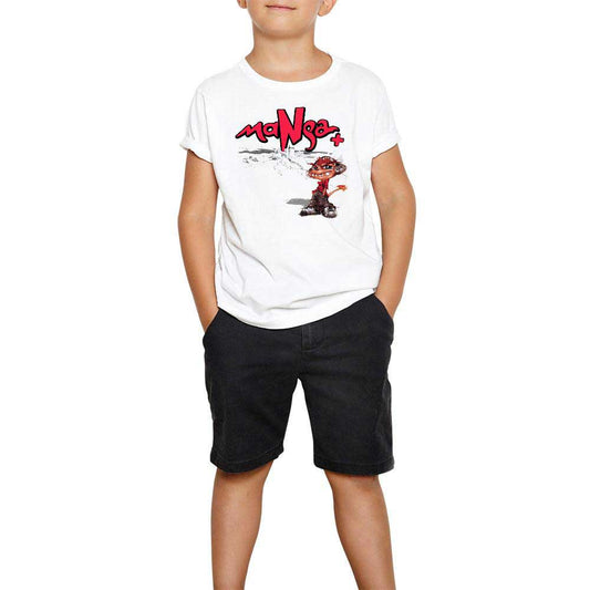 Manga 2 Beyaz Çocuk Tişört