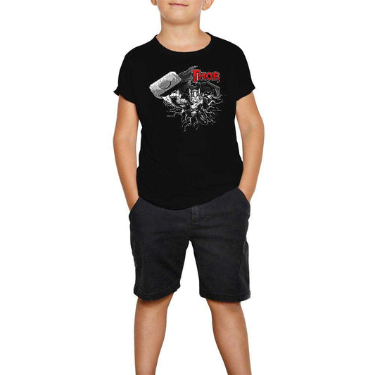 Avengers Thor Rising Siyah Çocuk Tişört