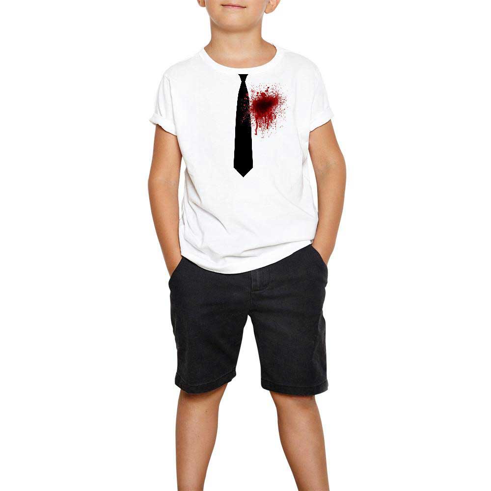 Dexter Blood Tie Beyaz Çocuk Tişört