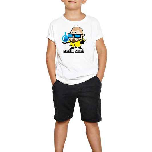 Dexter White Beyaz Çocuk Tişört