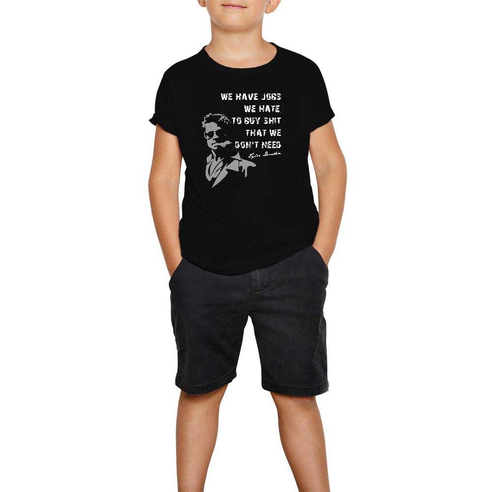 Fight Club We Have Jobs Siyah Çocuk Tişört