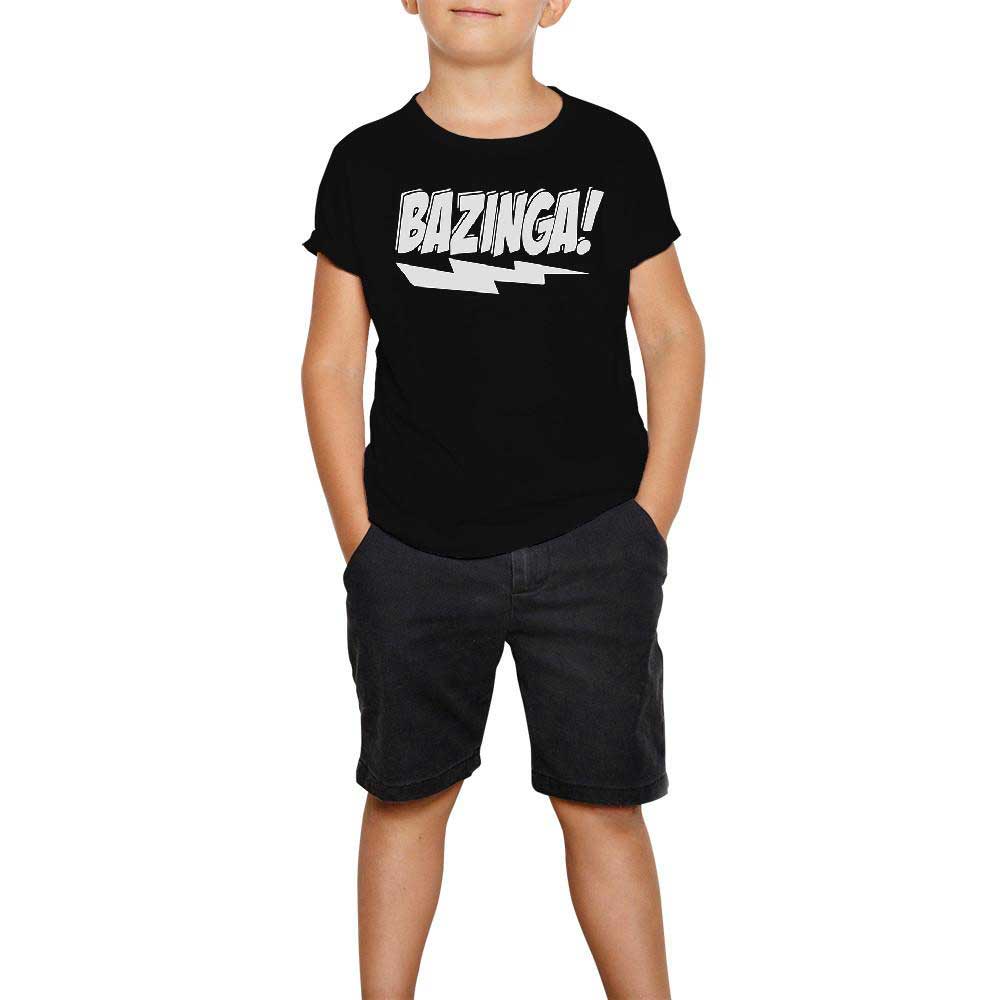 Bazinga Lighting Siyah Çocuk Tişört