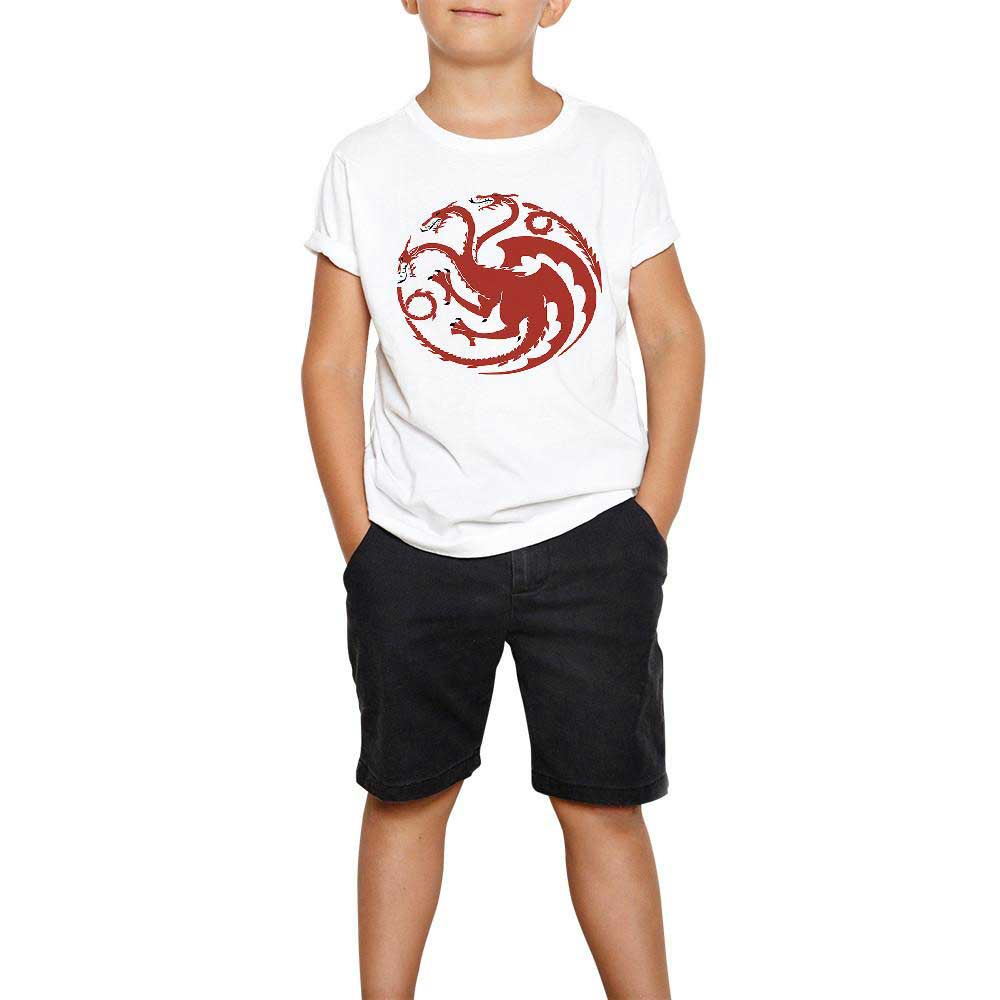 Game Of Thrones House Of Targaryen Dragon Beyaz Çocuk Tişört
