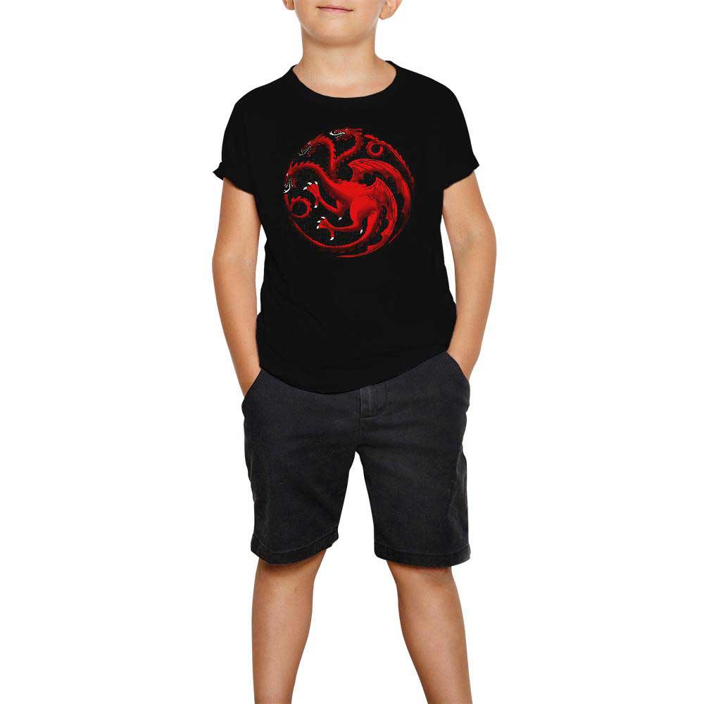 Game of Thrones Targaryen Sigil Siyah Çocuk Tişört