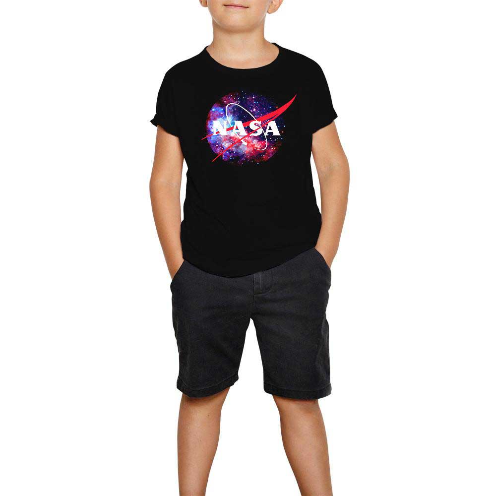 Nasa Galactic Siyah Çocuk Tişört