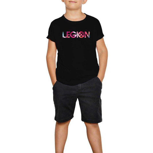 Legion Colors Logo Siyah Çocuk Tişört