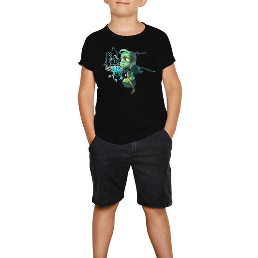 League of Legends Amumu Siyah Çocuk Tişört