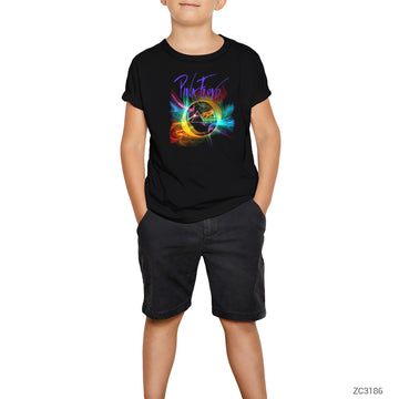 Pink Floyd Smoke Siyah Çocuk Tişört