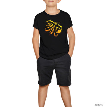 Fnatic Paint Splash Siyah Çocuk Tişört
