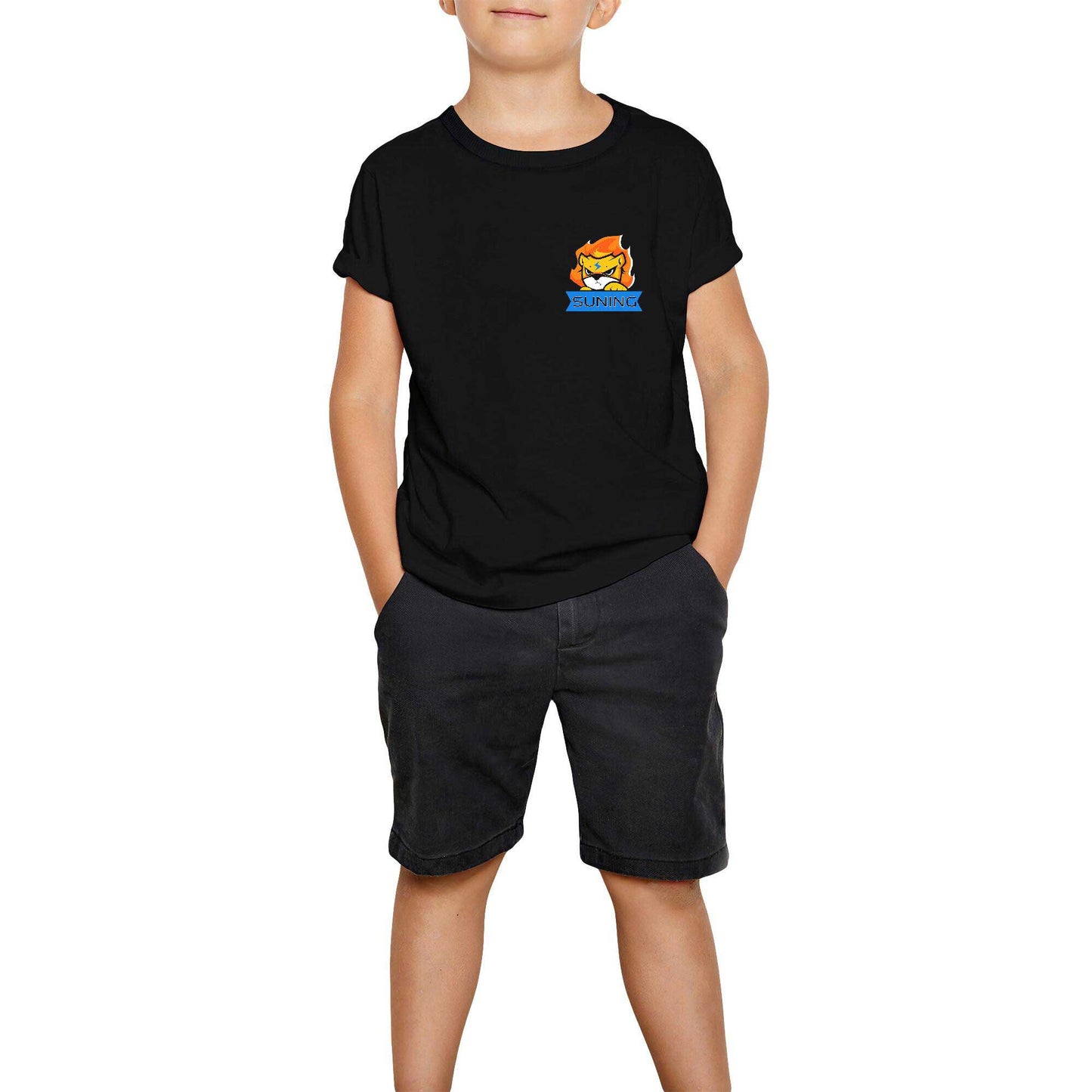 Suning Siyah Çocuk Tişört