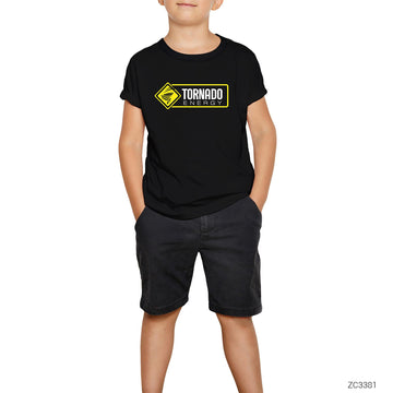 Tornado Energy Side Siyah Çocuk Tişört
