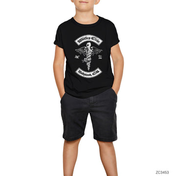 Mötley Crüe Hollywood Siyah Çocuk Tişört