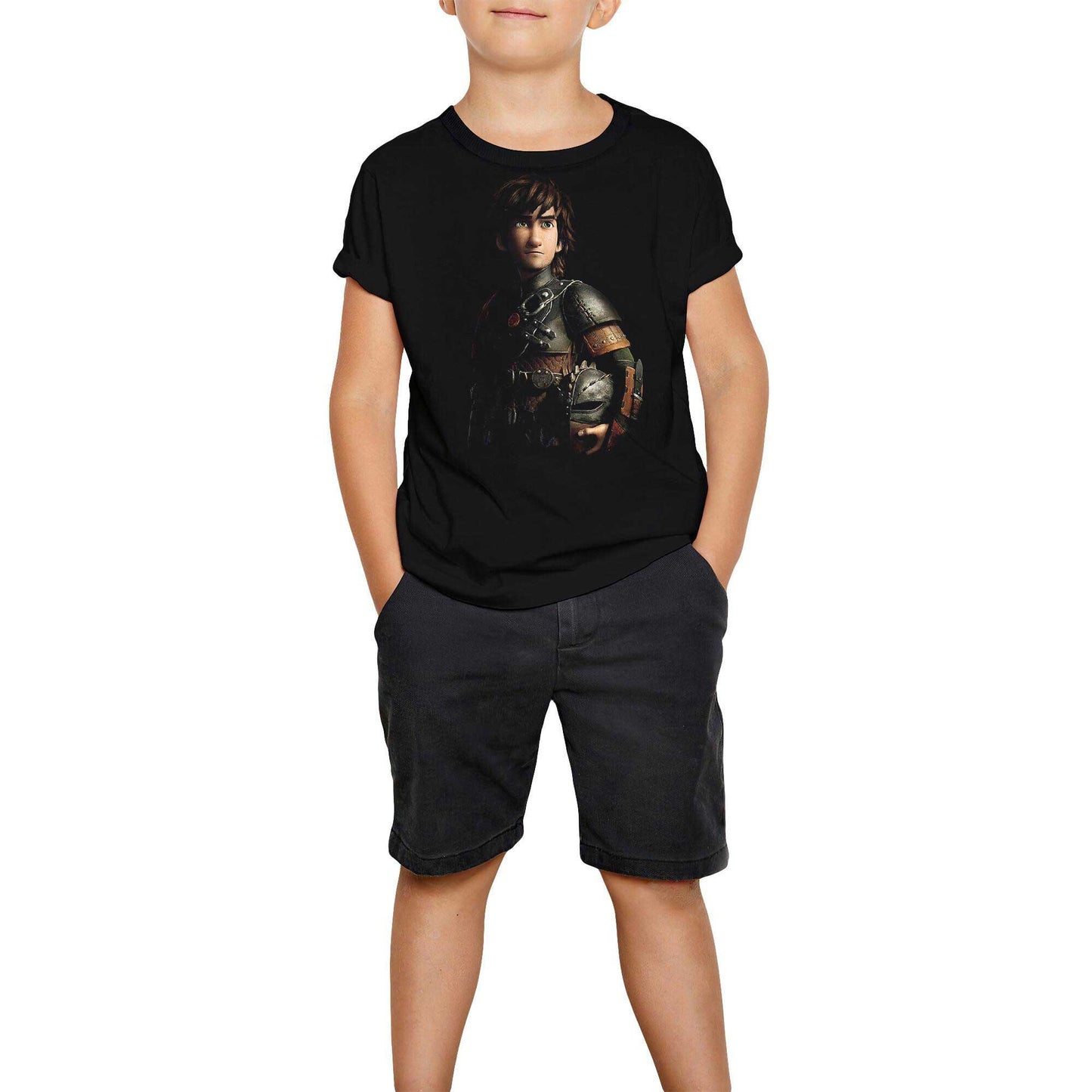 How to Train Your Dragon Hıçgıdık Siyah Çocuk Tişört