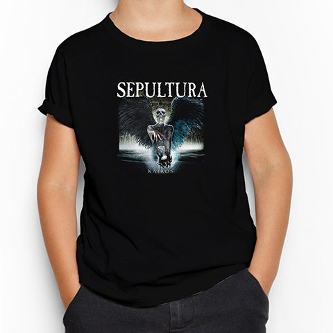 Sepultura Kairos Siyah Çocuk Tişört