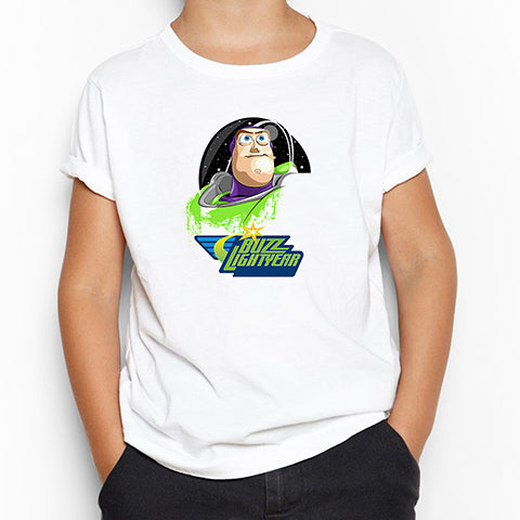 Buzz Lightyear Beyaz Çocuk Tişört