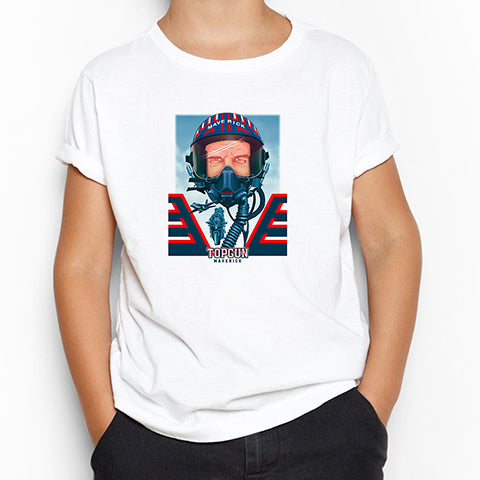 Top Gun 2 Beyaz Çocuk Tişört