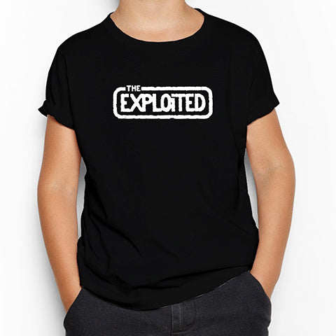 The Exploited Logo Siyah Çocuk Tişört