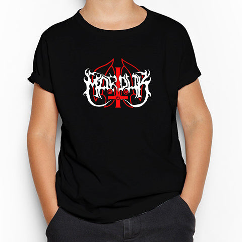 Marduk Logo Siyah Çocuk Tişört