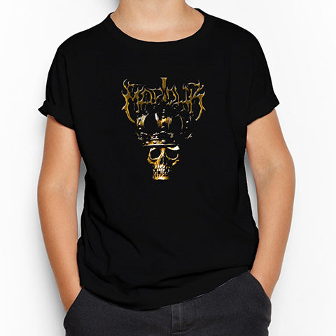 Marduk Skull Siyah Çocuk Tişört