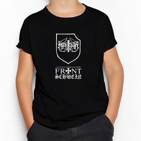 Marduk Schwein Siyah Çocuk Tişört