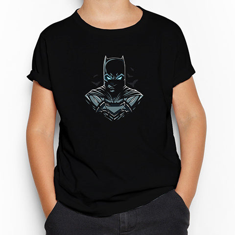 Batman Head Siyah Çocuk Tişört