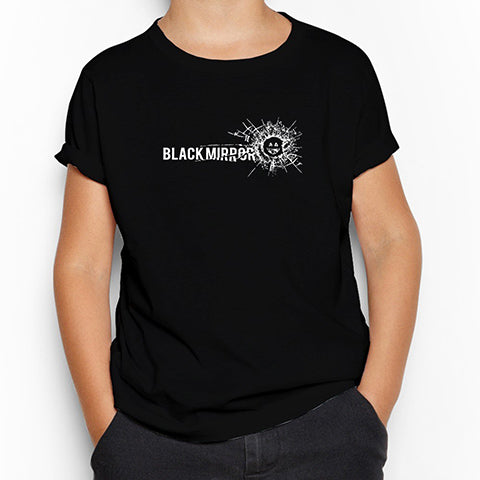 Black Mirror Siyah Çocuk Tişört
