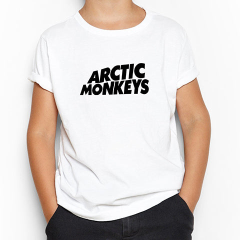 Arctic Monkeys Logo Beyaz Çocuk Tişört