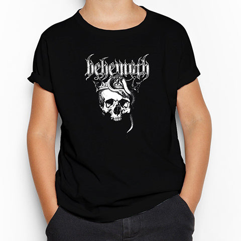 Behemoth Skull Siyah Çocuk Tişört