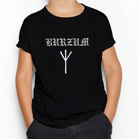 Burzum Logo Siyah Çocuk Tişört