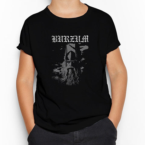 Burzum True Norwegian Black Metal Siyah Çocuk Tişört