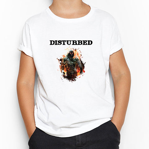 Disturbed Monster Beyaz Çocuk Tişört