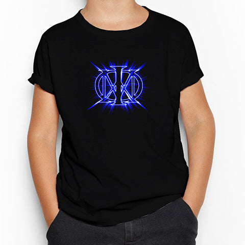 Dream Theater Blue Logo Siyah Çocuk Tişört