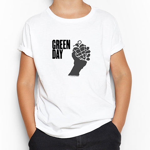 Green Day Bomb 2 Beyaz Çocuk Tişört