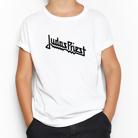 Judas Priest Logo Beyaz Çocuk Tişört