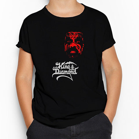 King Diamond Head Siyah Çocuk Tişört