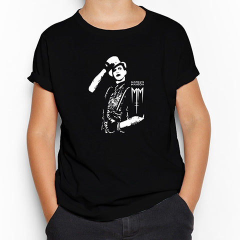 Marilyn Manson Body Siyah Çocuk Tişört