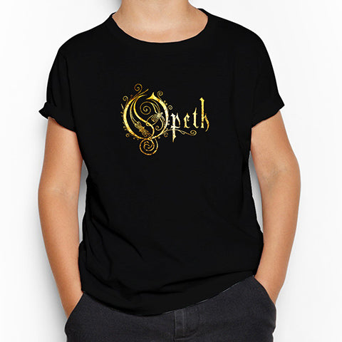 Opeth Logo Classic Siyah Çocuk Tişört