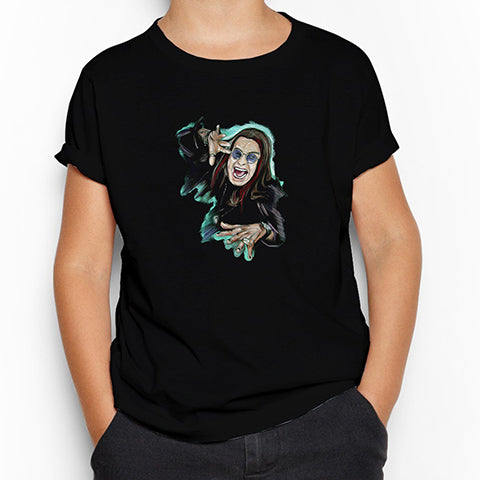 Ozzy Osbounre Colors Body Siyah Çocuk Tişört