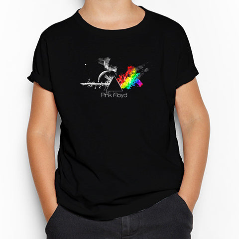Pink Floyd RainBow Siyah Çocuk Tişört