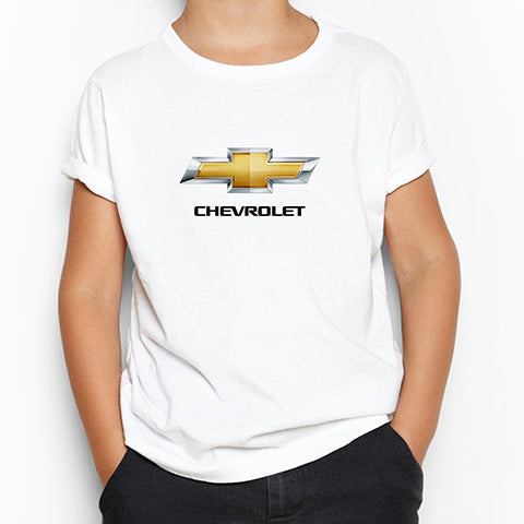 Chevrolet Logo Beyaz Çocuk Tişört