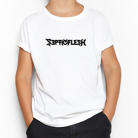 Septicflesh Logo Beyaz Çocuk Tişört