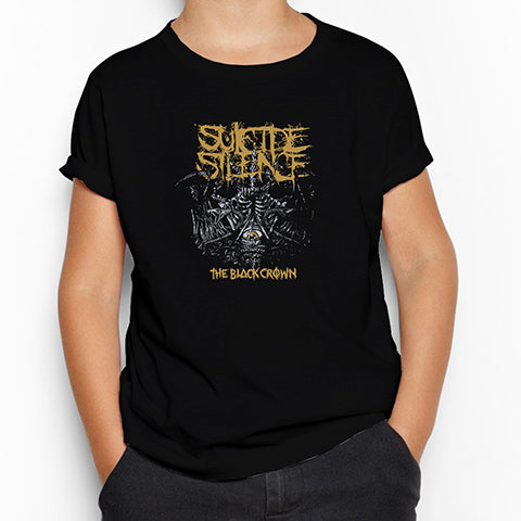 Suicide Silence The Black Crown Siyah Çocuk Tişört