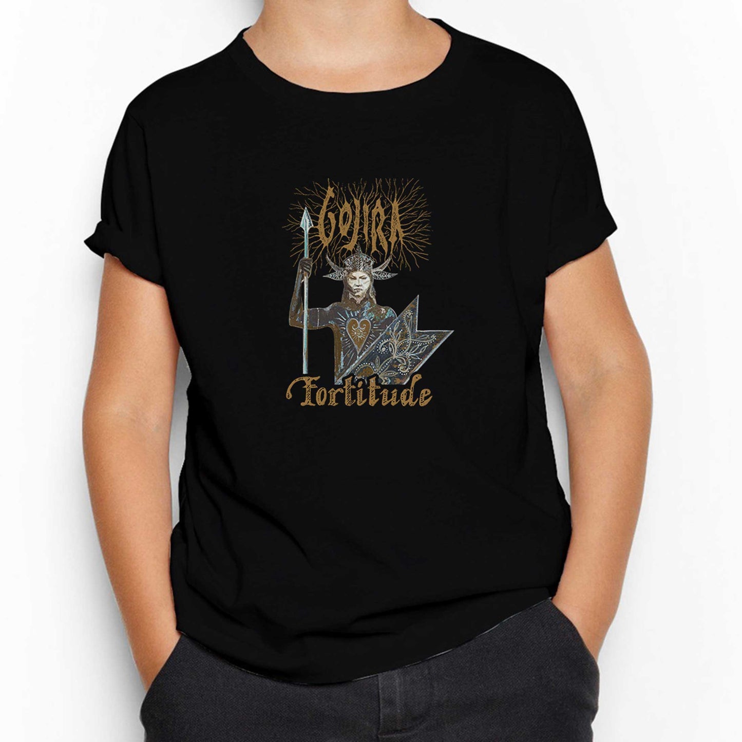 Gojira Fortitude Siyah Çocuk Tişört