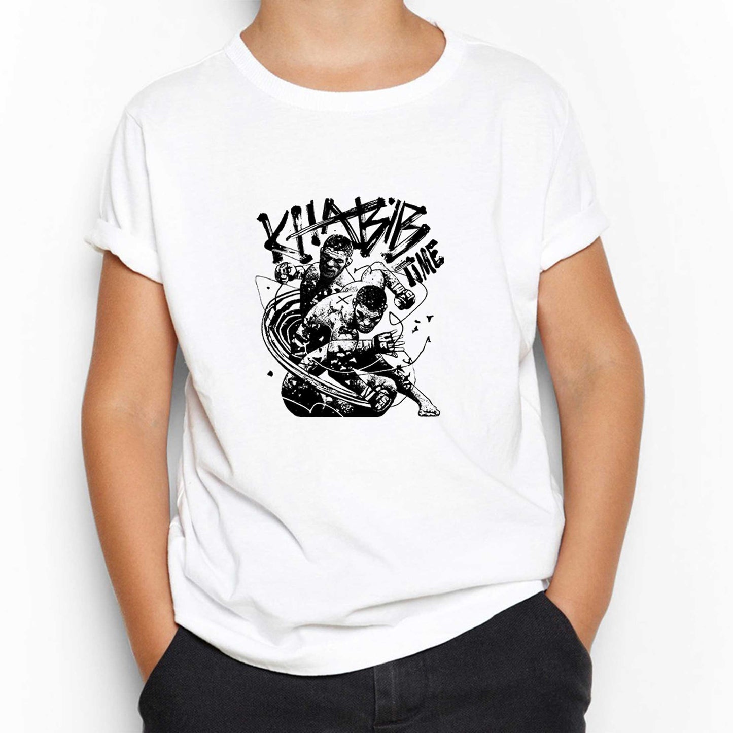 Khabib Nurmagomedov UFC Classic Beyaz Çocuk Tişört