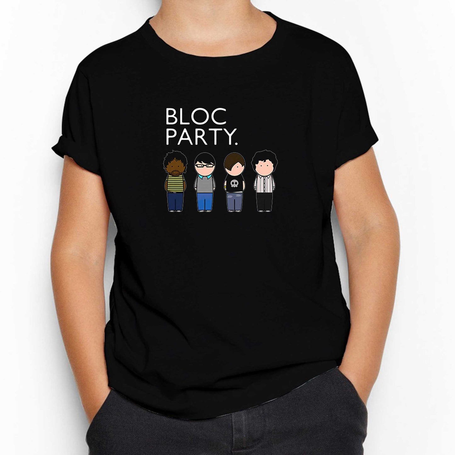 Bloc Party Grup Siyah Çocuk Tişört