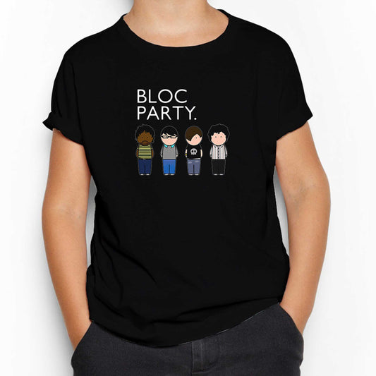 Bloc Party Grup Siyah Çocuk Tişört