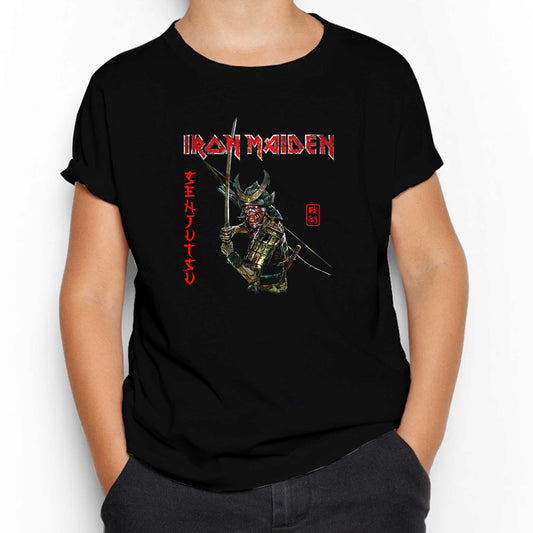 İndirimli Iron Maiden Senjutsu Siyah Çocuk Tişört